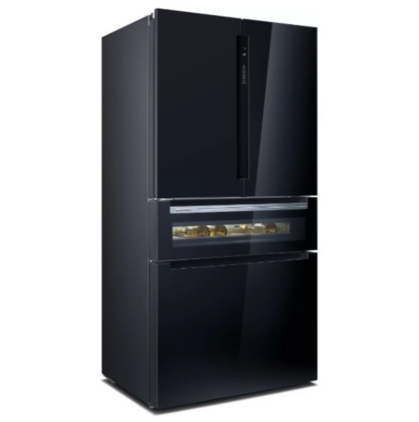 Picture of Siemens KF96RSBEA IQ-700 French Style Fridge Freezer With Beverage Drawer – BLACK