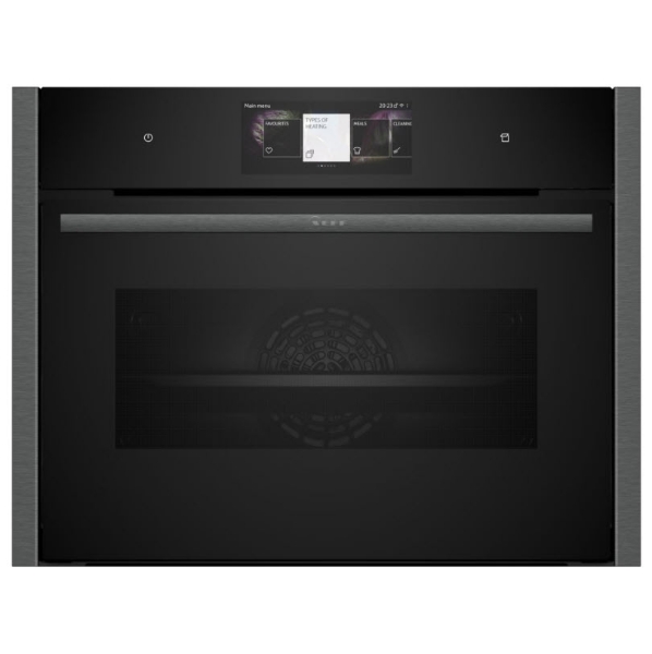 Picture of Neff C24FT53G0B N90 Compact Steam Combination Oven – GRAPHITE