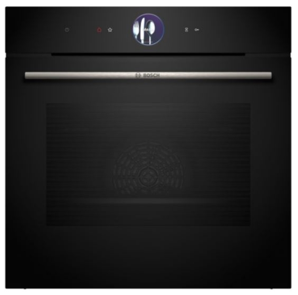 Picture of Bosch HBG7764B1B Series 8 Pyrolytic Multifunction Single Oven – BLACK